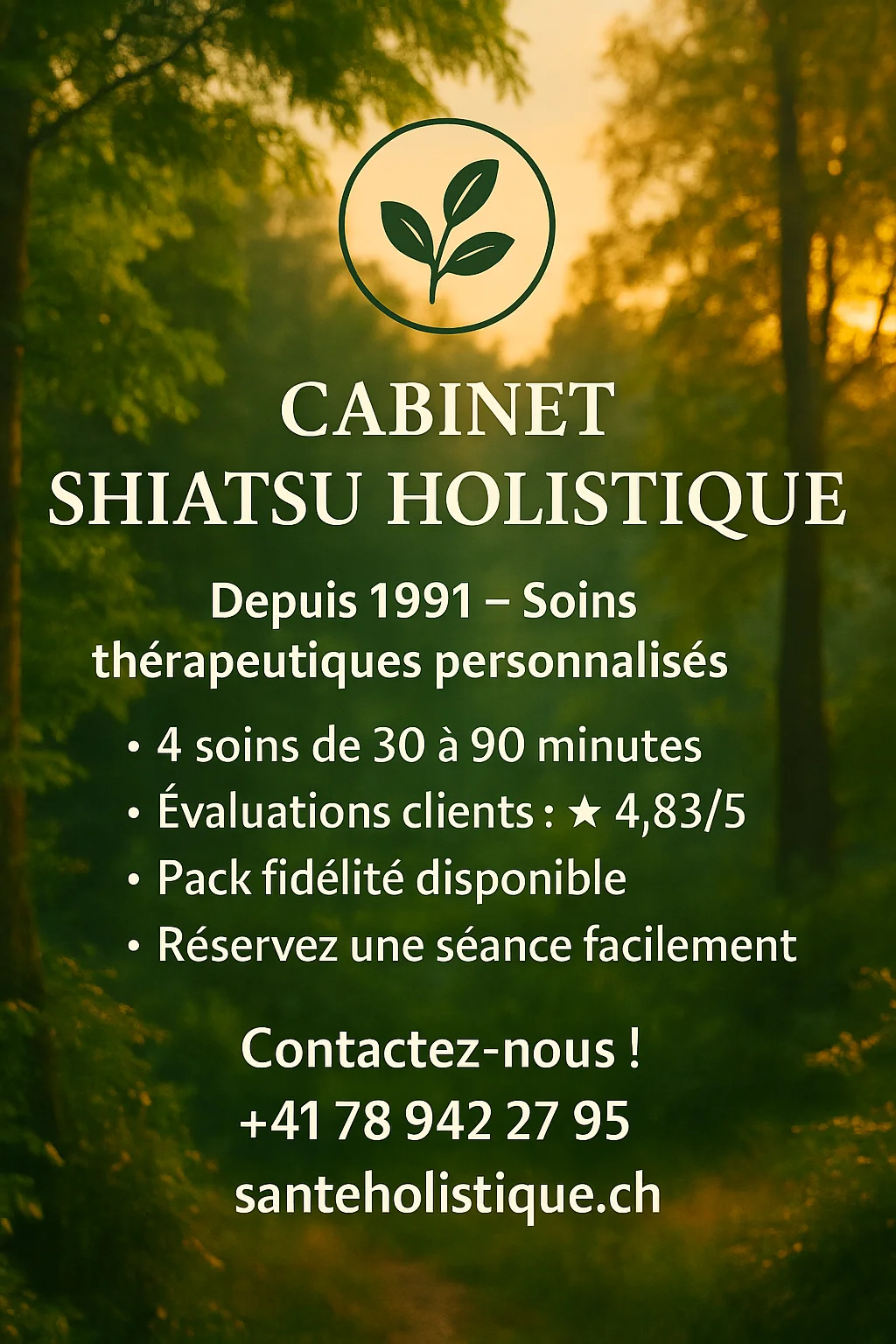 You are currently viewing Cabinet de Shiatsu Holistique à Posieux (Fribourg) – Soins énergétiques et massages thérapeutiques