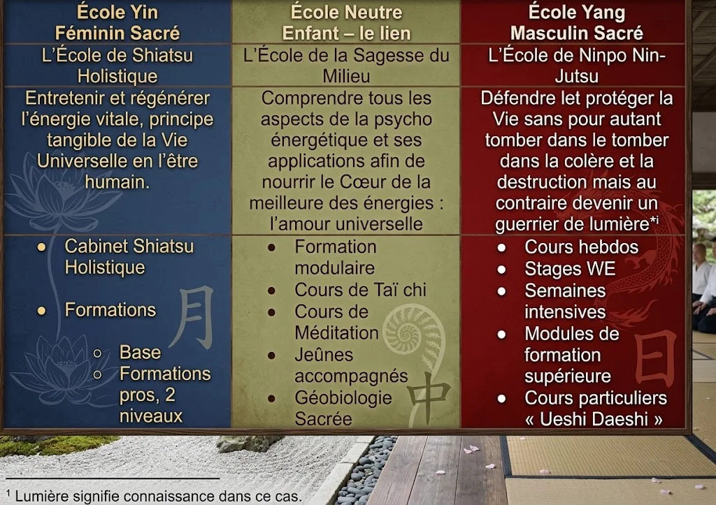 Écoles de sagesse et de formation