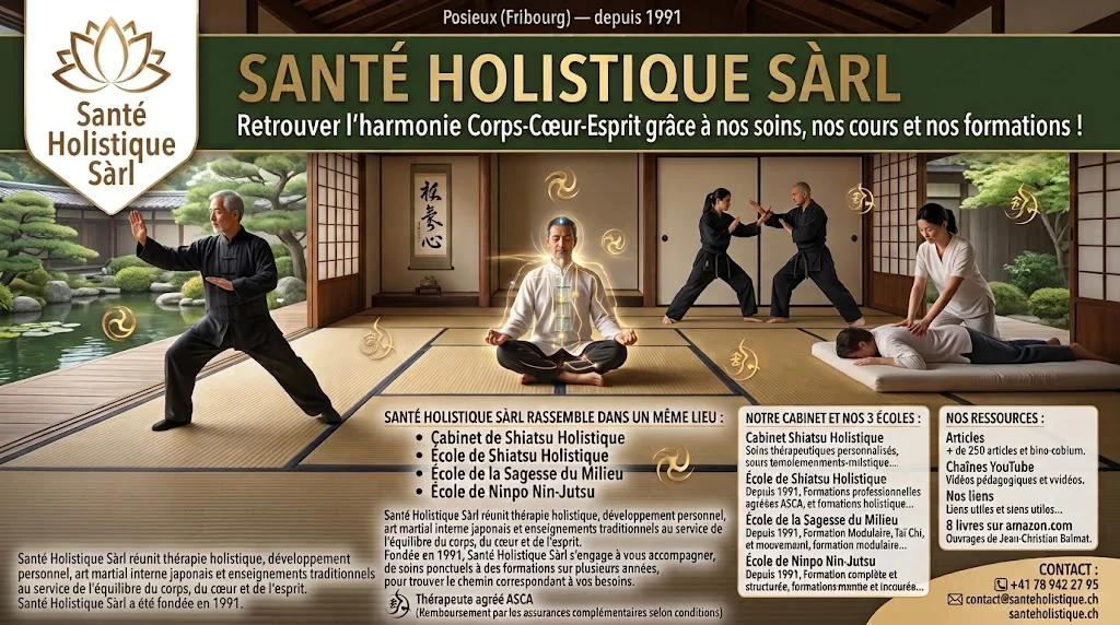 Santé Holistique Sàrl Posieux (Fribourg) — depuis 1991